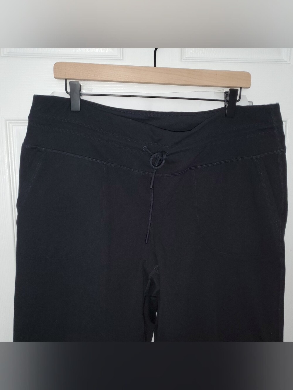 Black Drawstring Pants - Picture 3 of 4